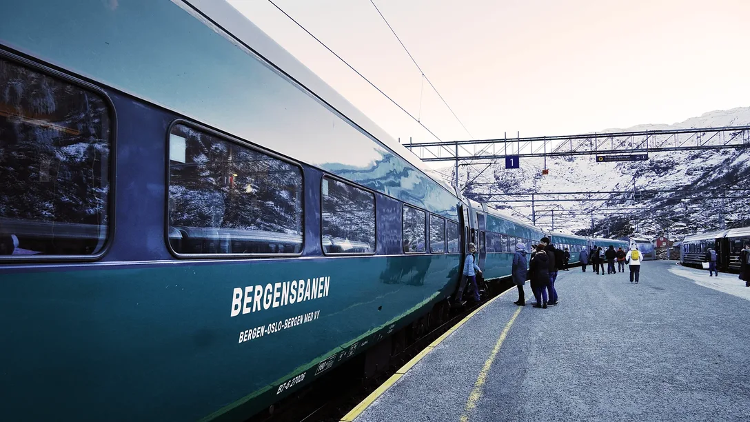 Bergensbanen Bergen Railway at Myrdal station Christine Baglo Visit Norway