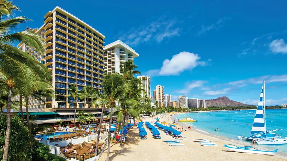 Outrigger waikiki beach resort exterior 1