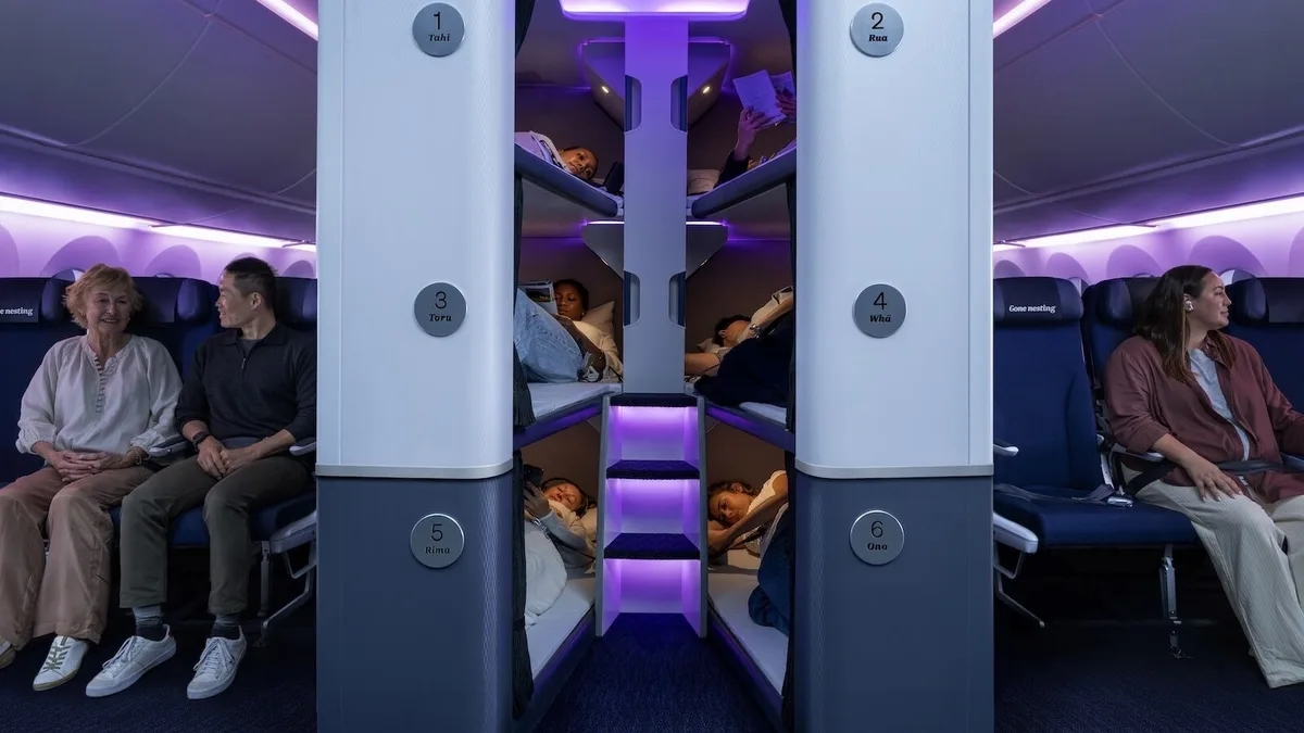 Air New Zealand Economy Skynest 2 Credit Air New Zealand