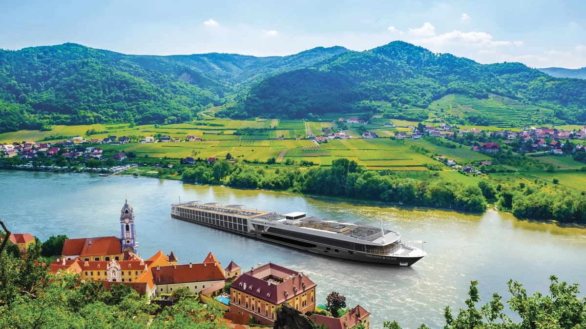 T ship tm contemporary river ship artist impression austria durnstein village wachau valley 412701535 s edit