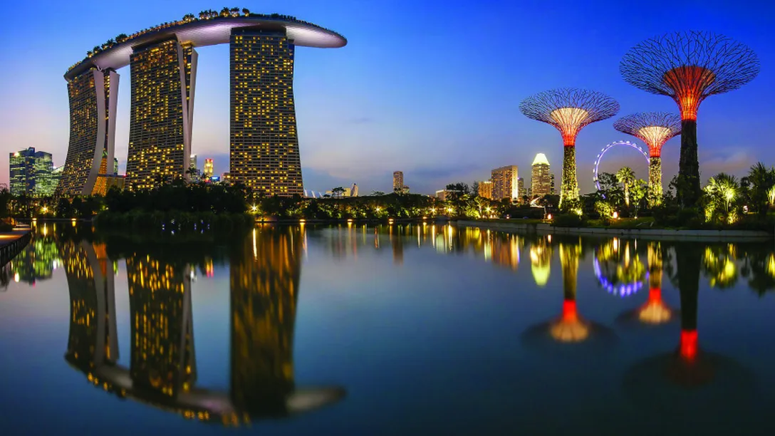 Singapore Skyline shutterstock
