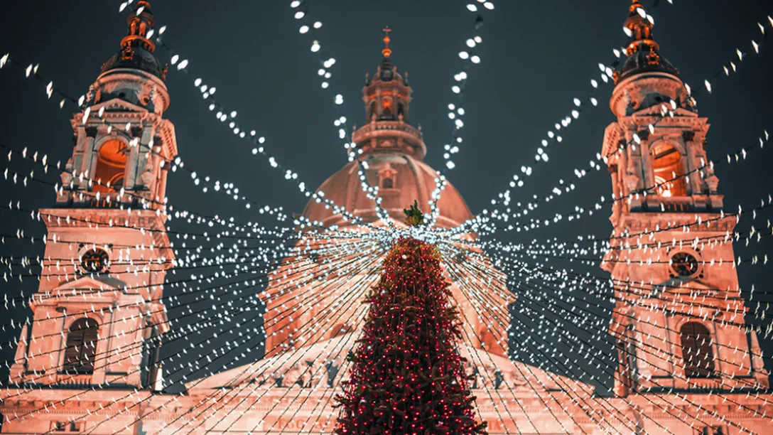 Danube Christmas Lights Viking
